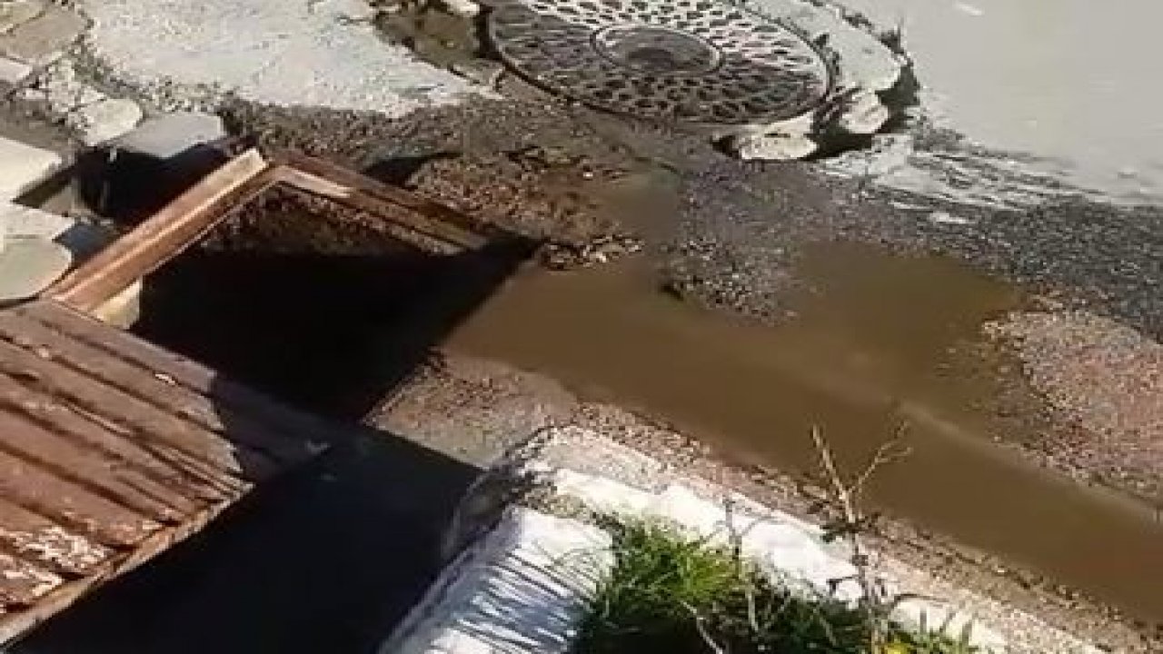 Kanalizasyon atıklarının denize boşaltıldığı iddiası