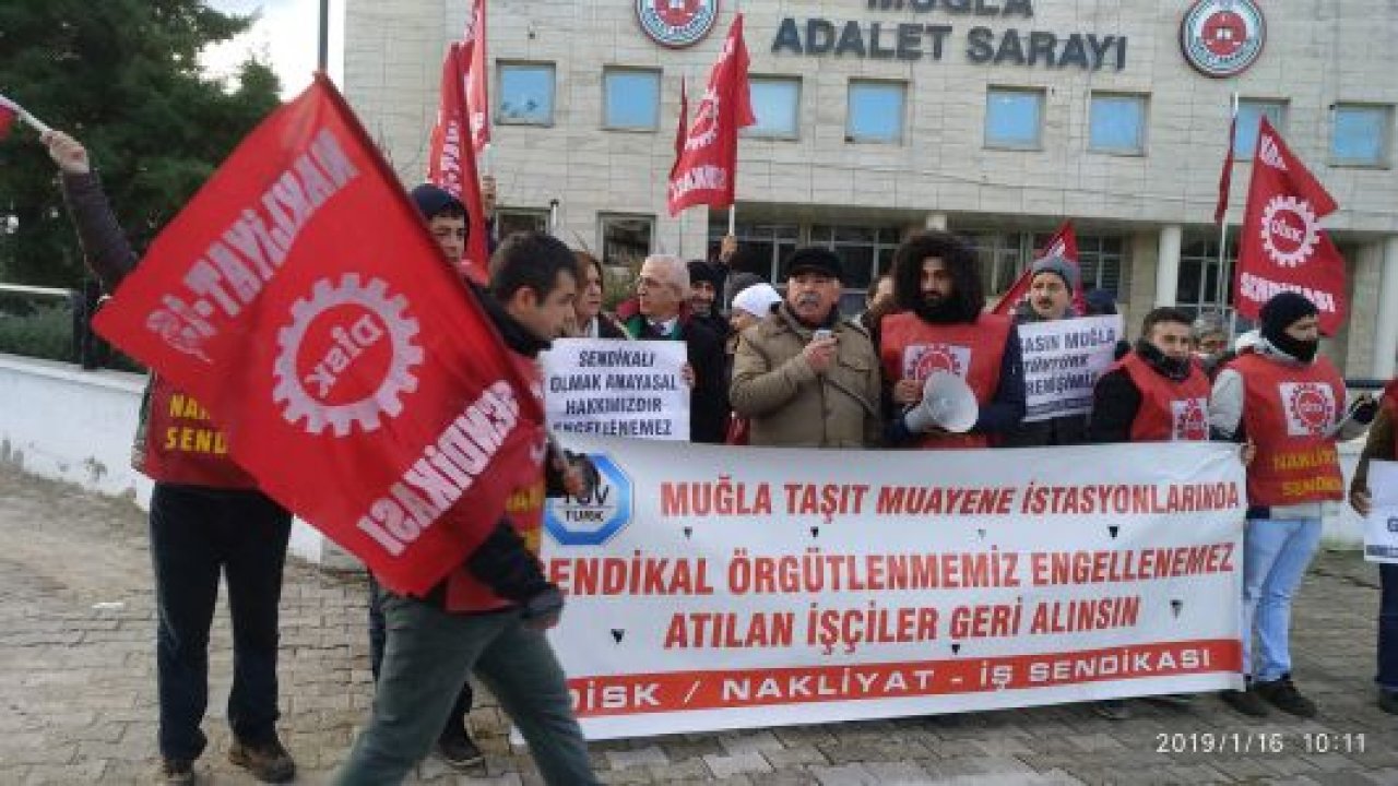 Kara kışta hem direniş sürüyor hem mahkeme