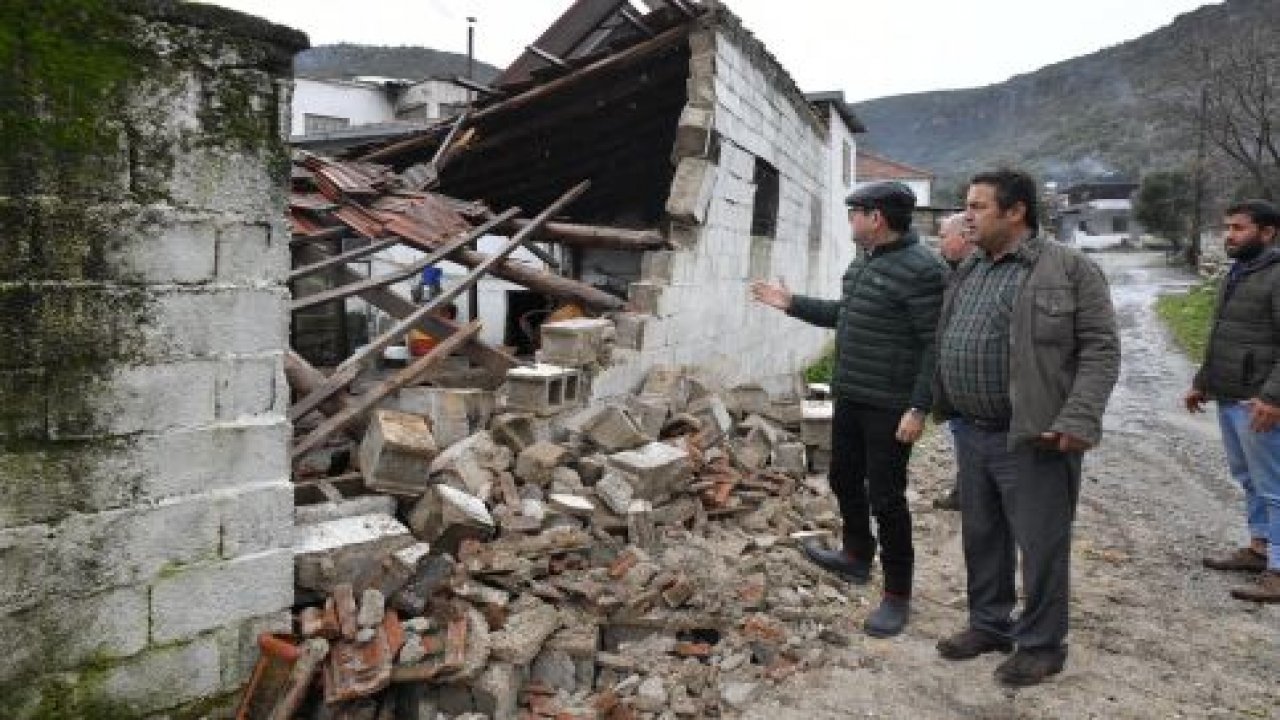 Milas'ta hortum felaketi