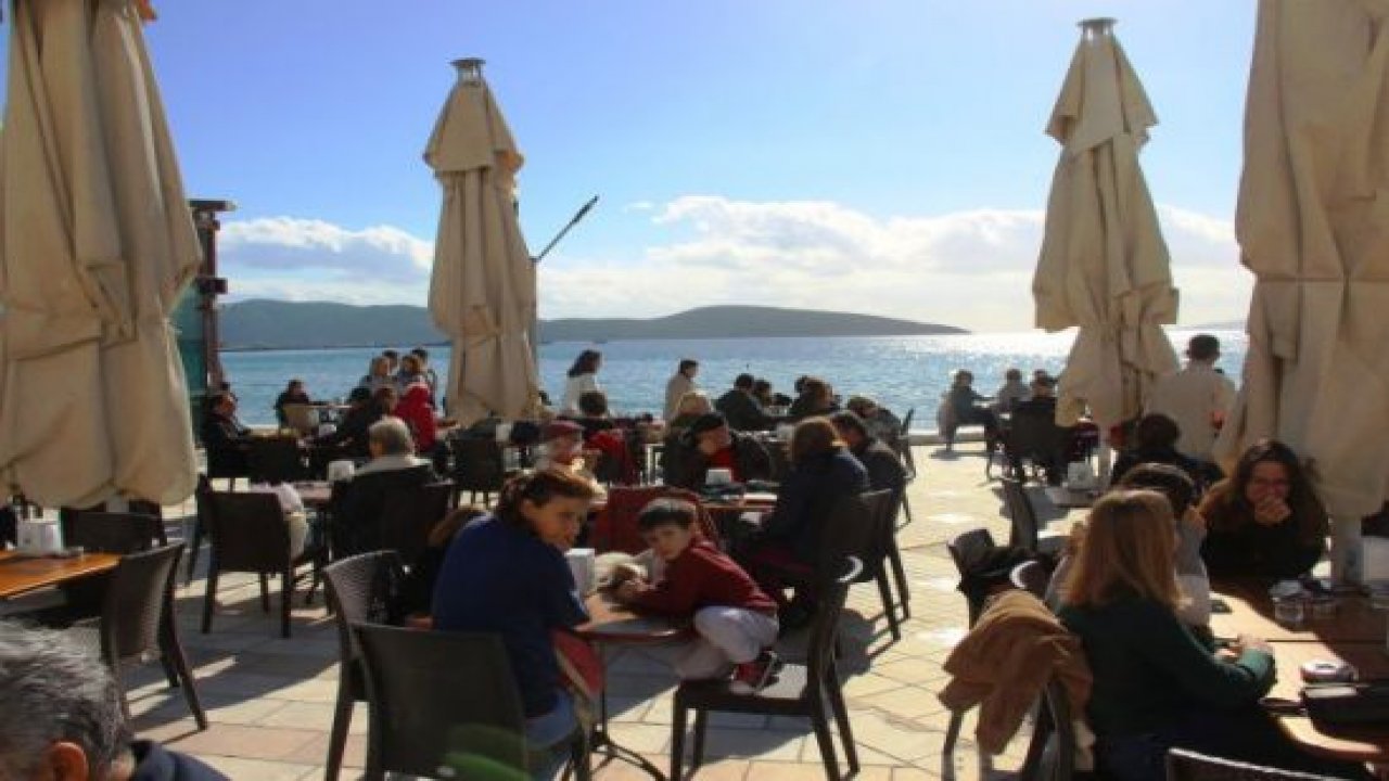 Vatandaşlar sahile akın etti