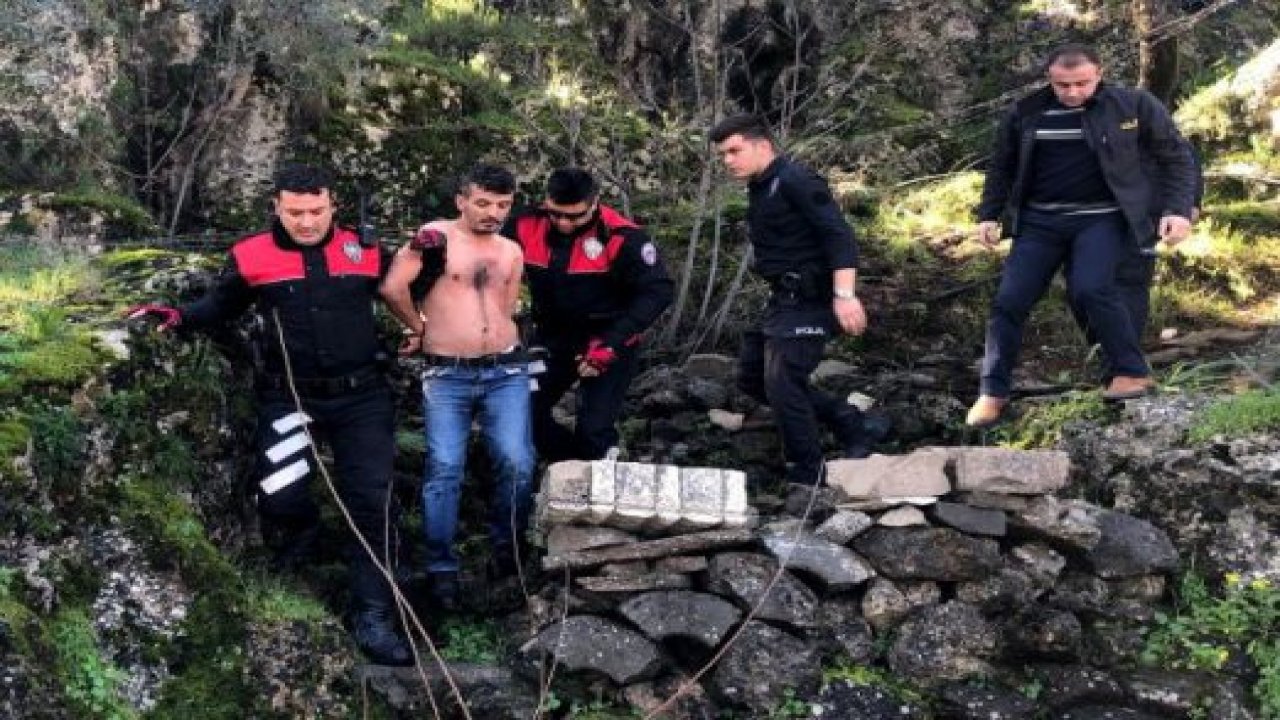 Tecavüzcü çırılçıplak yakalandı