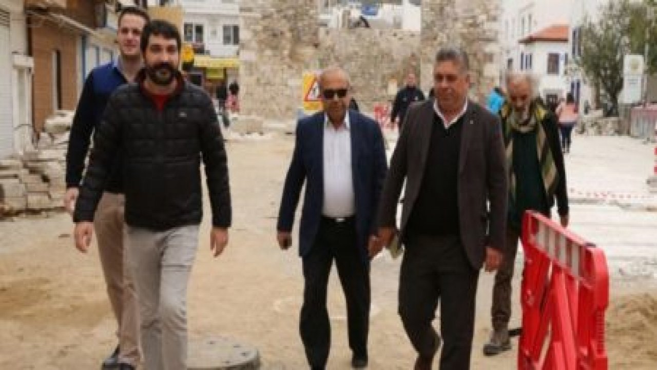 Çarşı Mahallesi’ndeki Çalışmalar Devam Ediyor