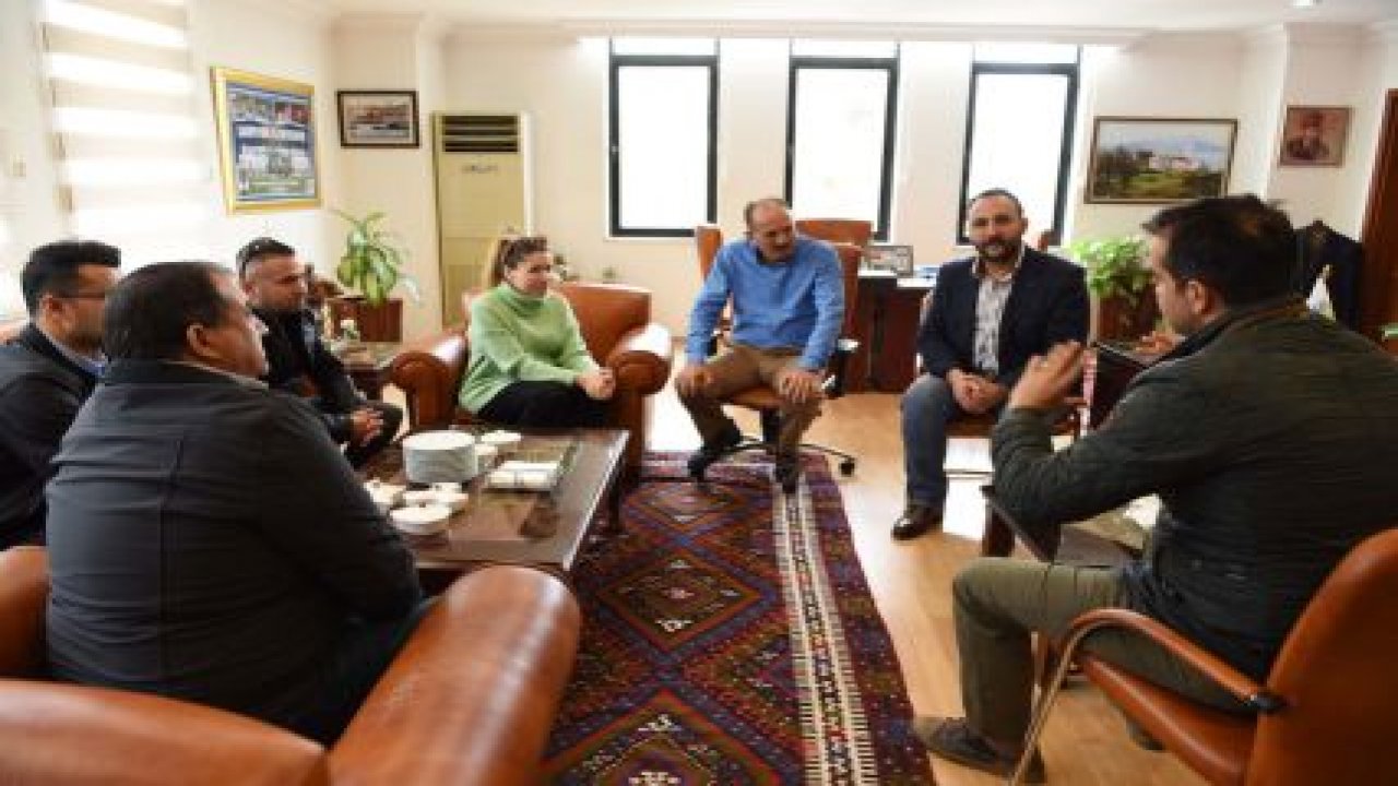 Başkan Saatcı’ya destek ziyareti