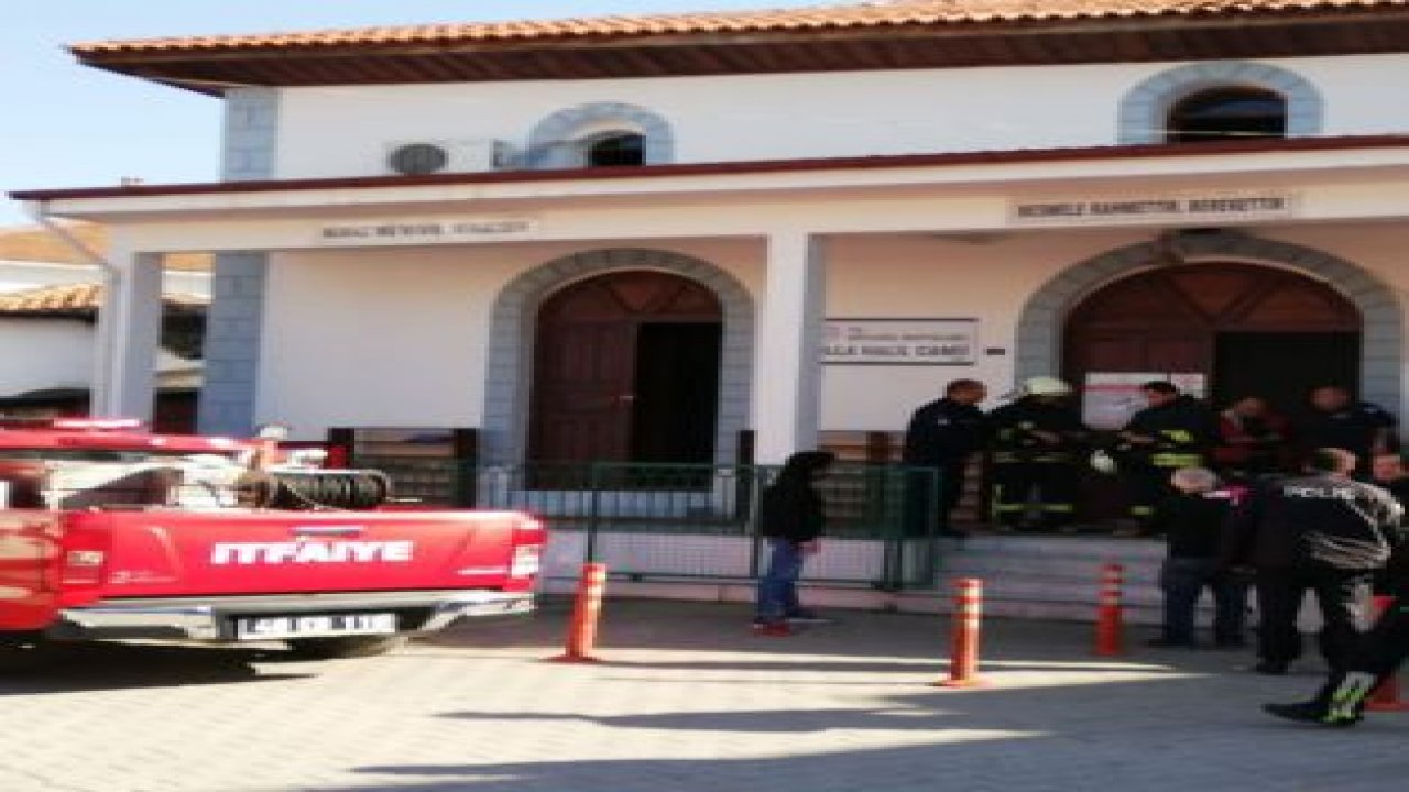 Köyceğiz’de camide yangın