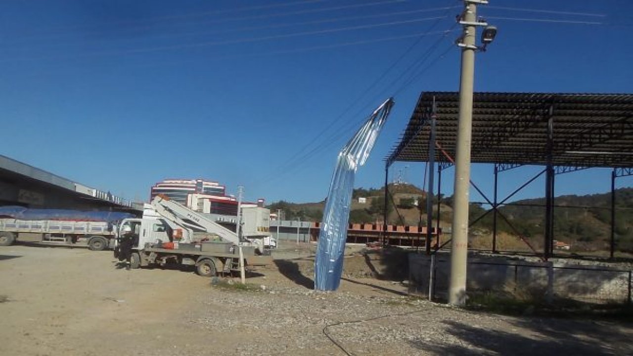 Ortaca’da şiddetli fırtına