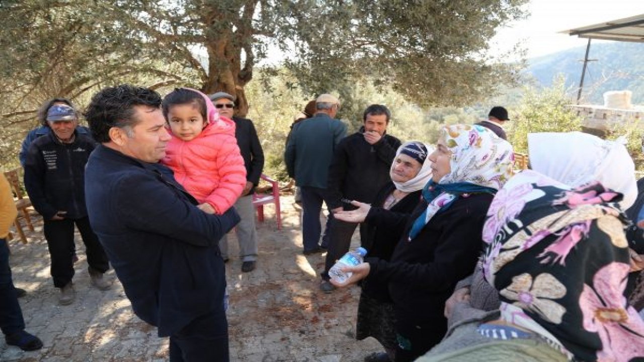 Başkan Kocadon, Karaova’da vatandaşla buluştu