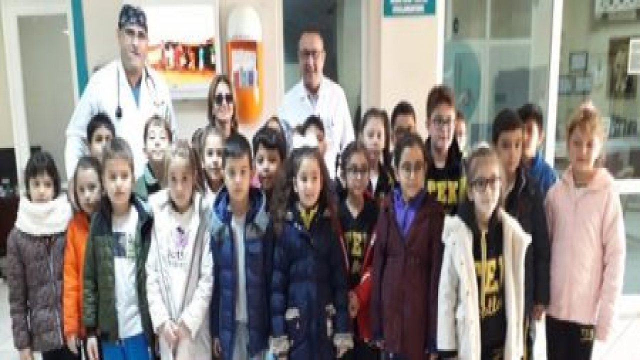 Hastaneyi ve Meslekleri Tanıdılar