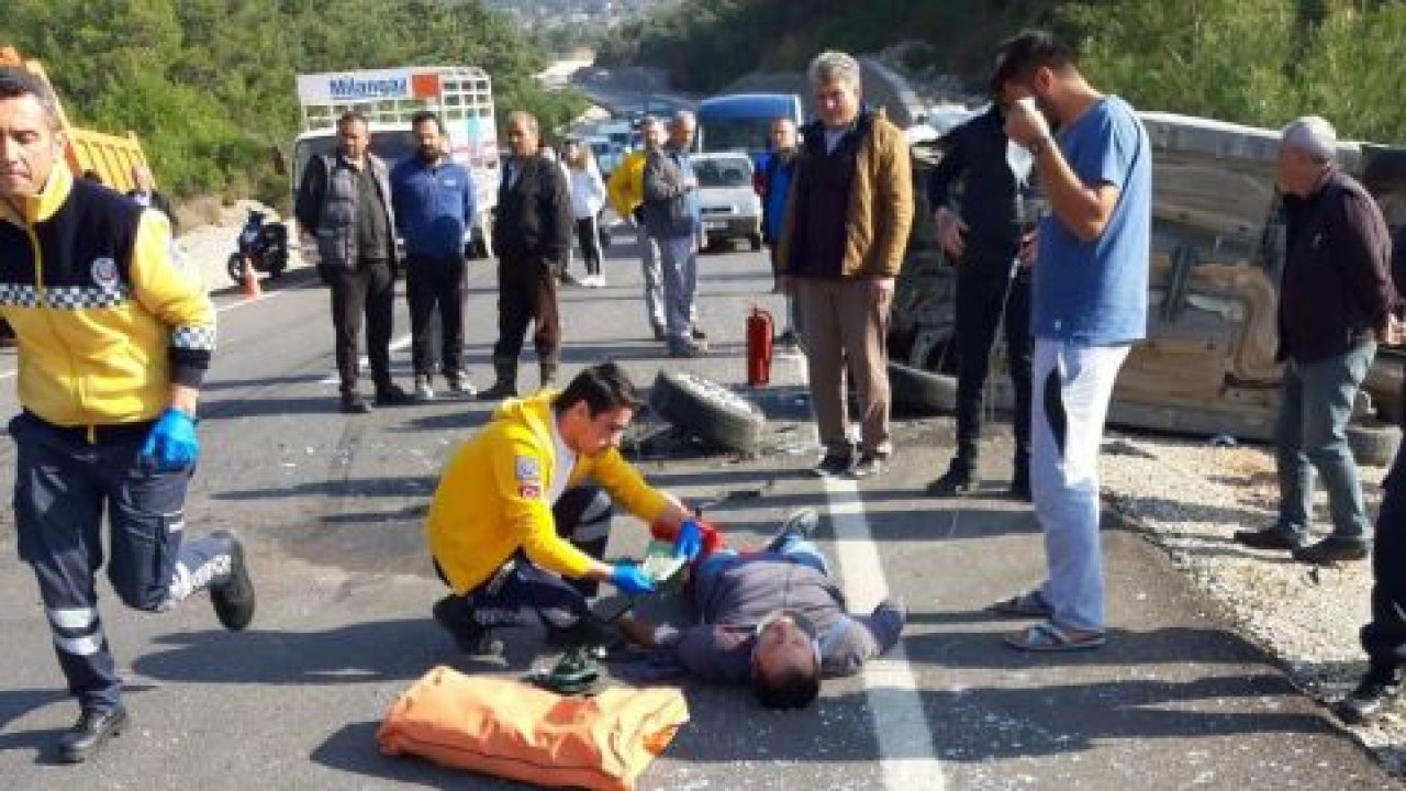 Datça’da trafik kazası: 4 yaralı