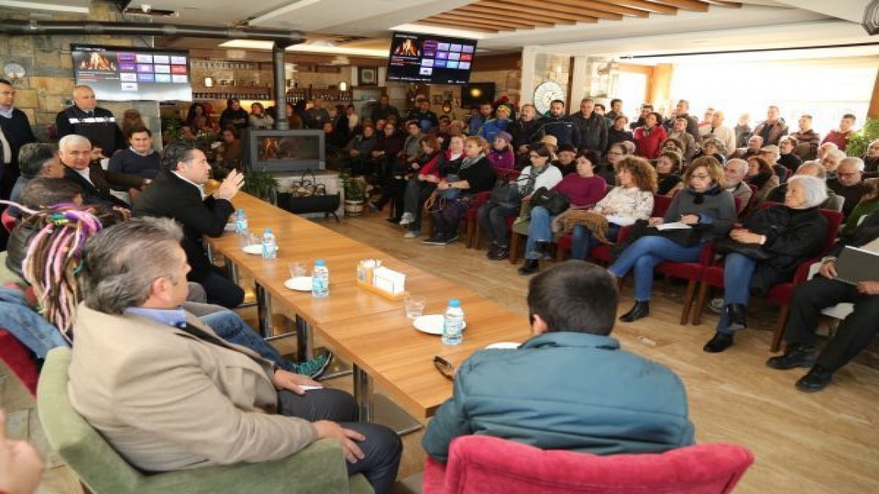 Vatandaşın derdini dinledi