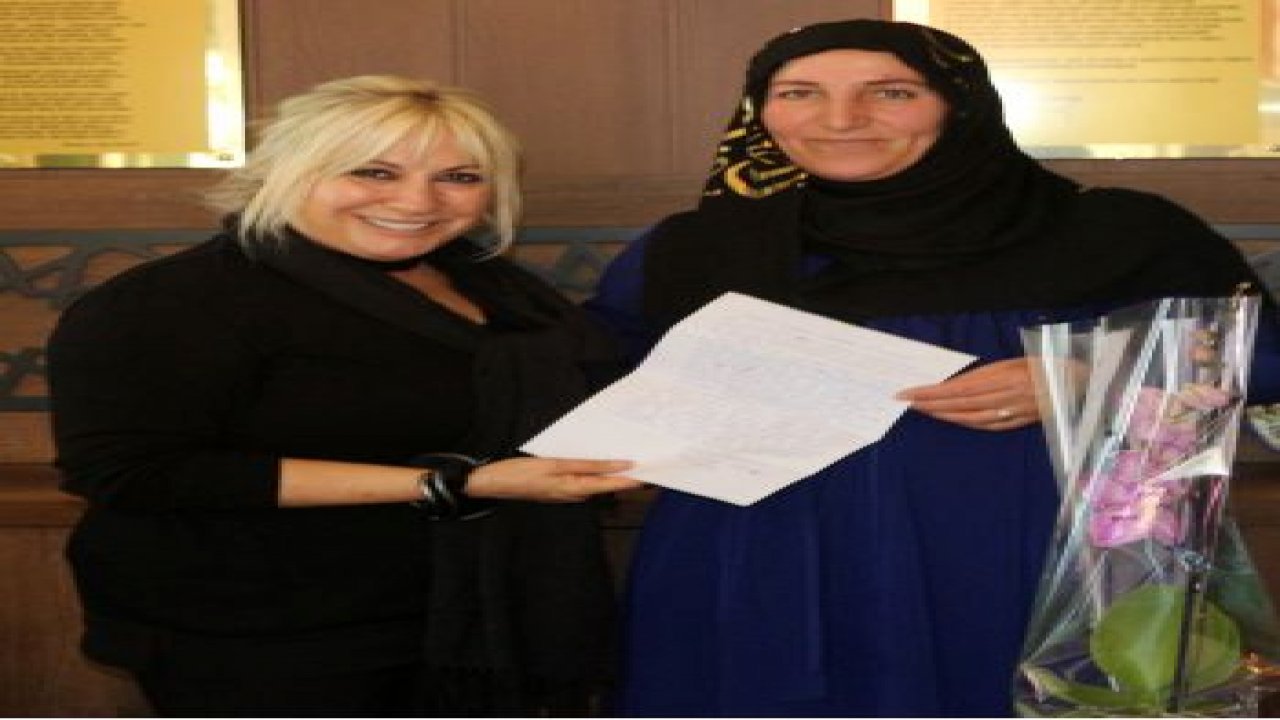 46 yaşında okuma yazma öğrendi