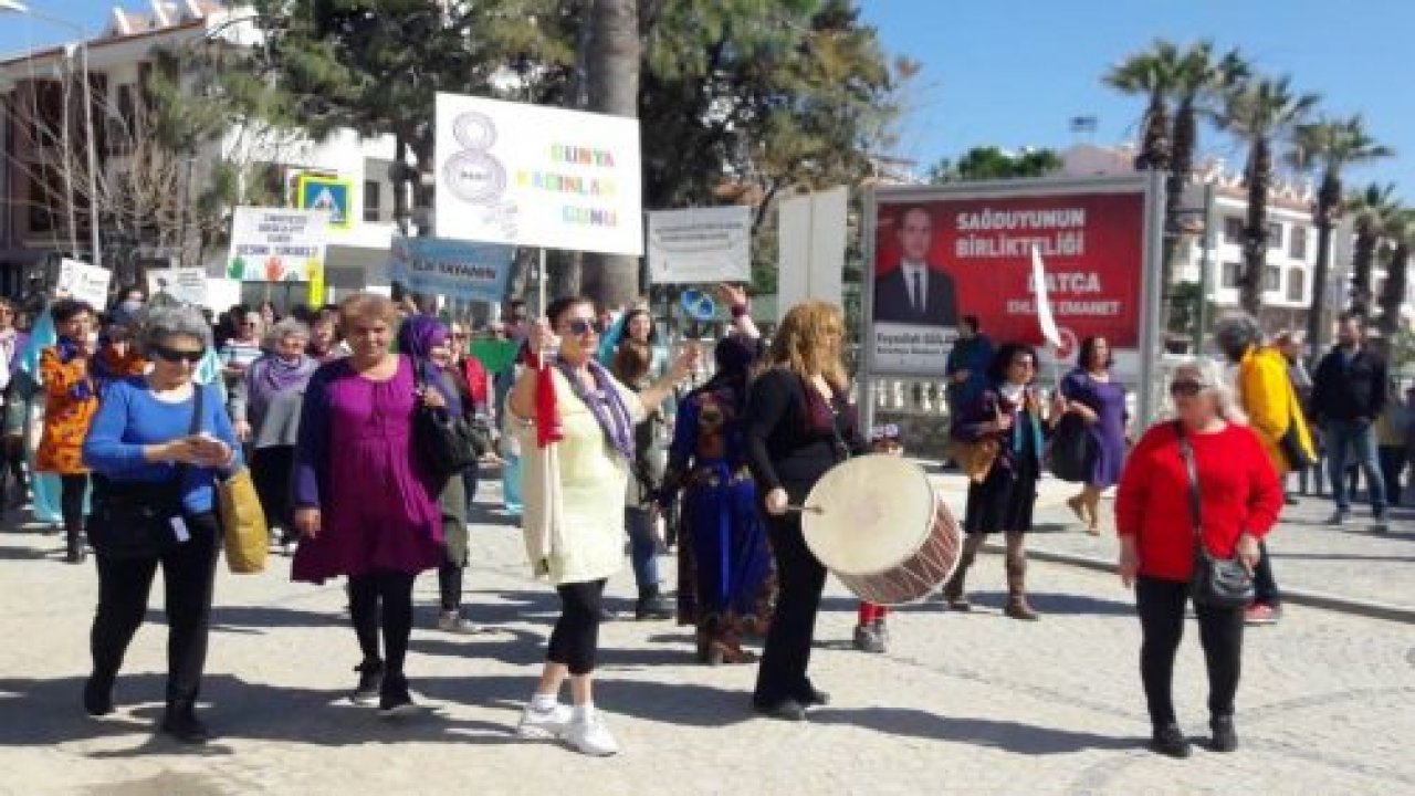 Datça’da Renkli Dünya Kadınlar Günü Kutlaması