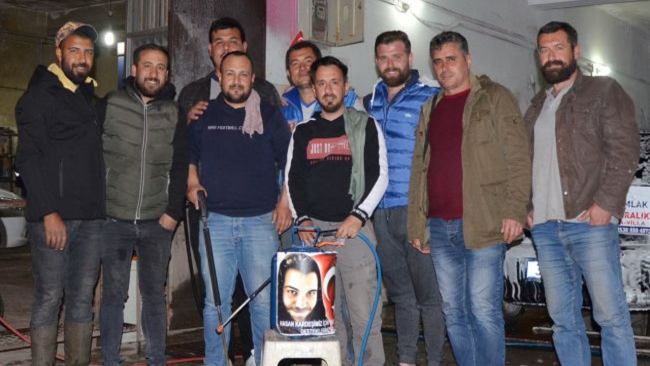 Kaza Yapan Arkadaşları İçin Birlik Oldular