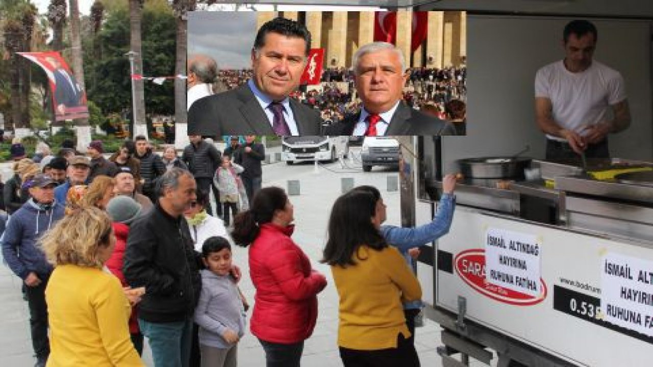 İsmail Altındağ anısına lokma dağıtıldı