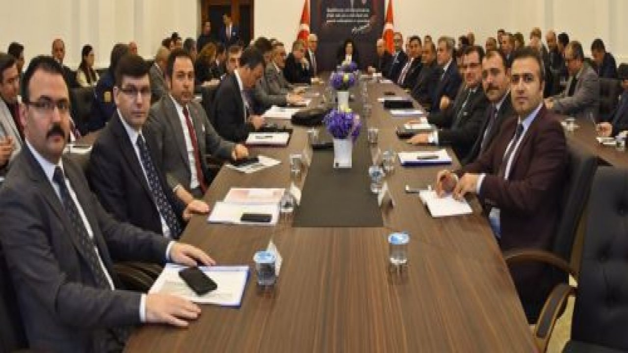 İl İdare Şube Başkanları Toplantısı Yapıldı