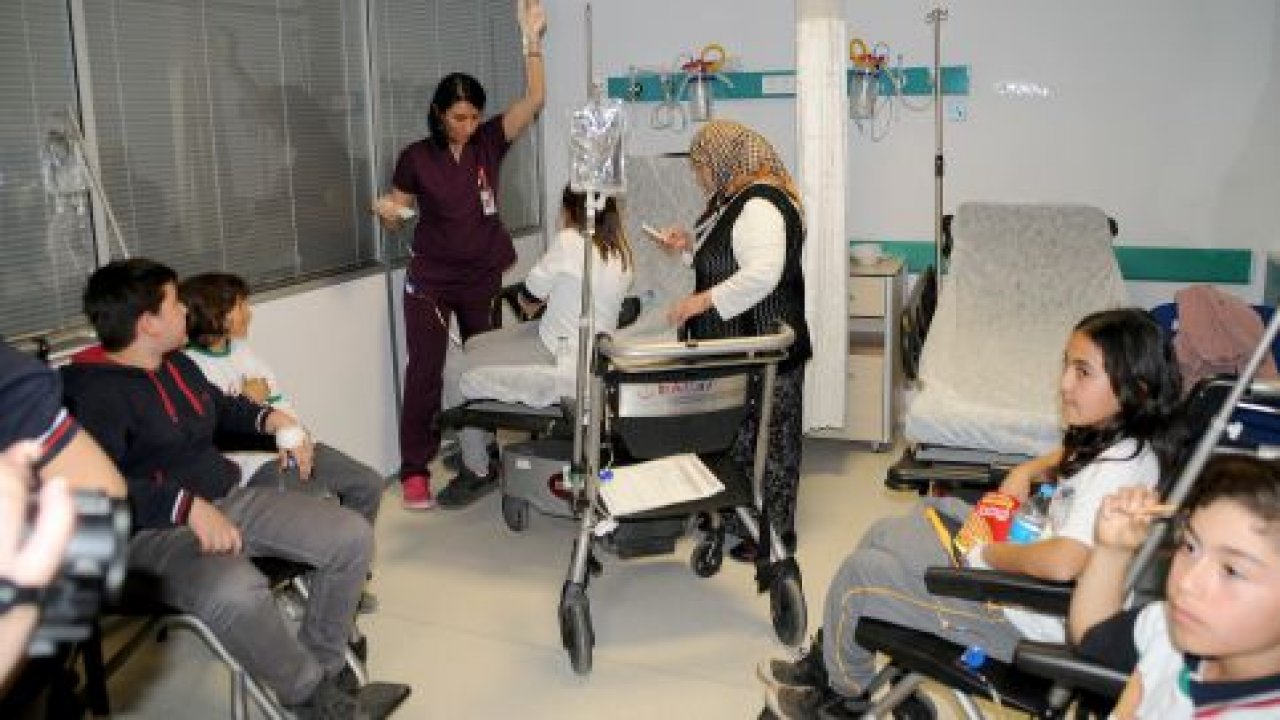 Çocuklar Taburcu Ediliyor  