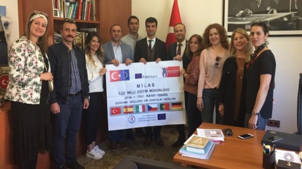 Milas MEB, Başkonsolos Kalafat’ı Ziyaret Etti