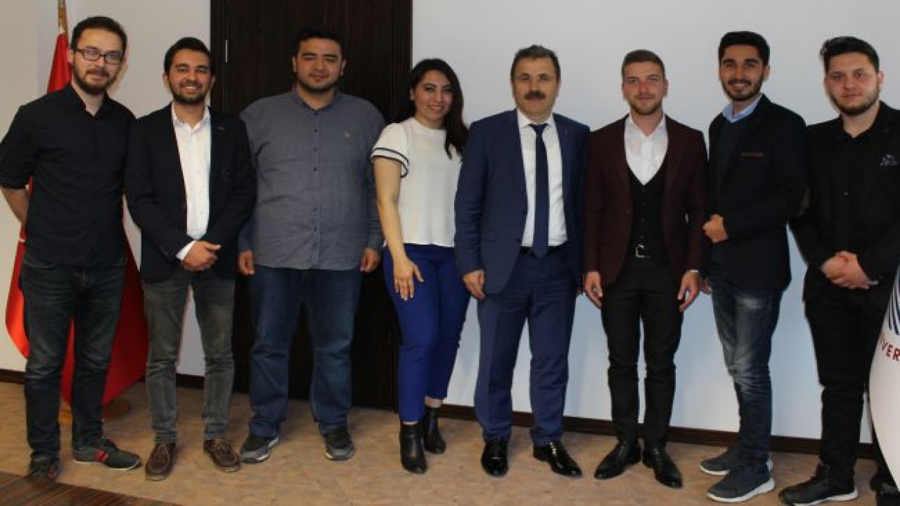 Kariyer Topluluğu’ndan Rektör’e Ziyaret