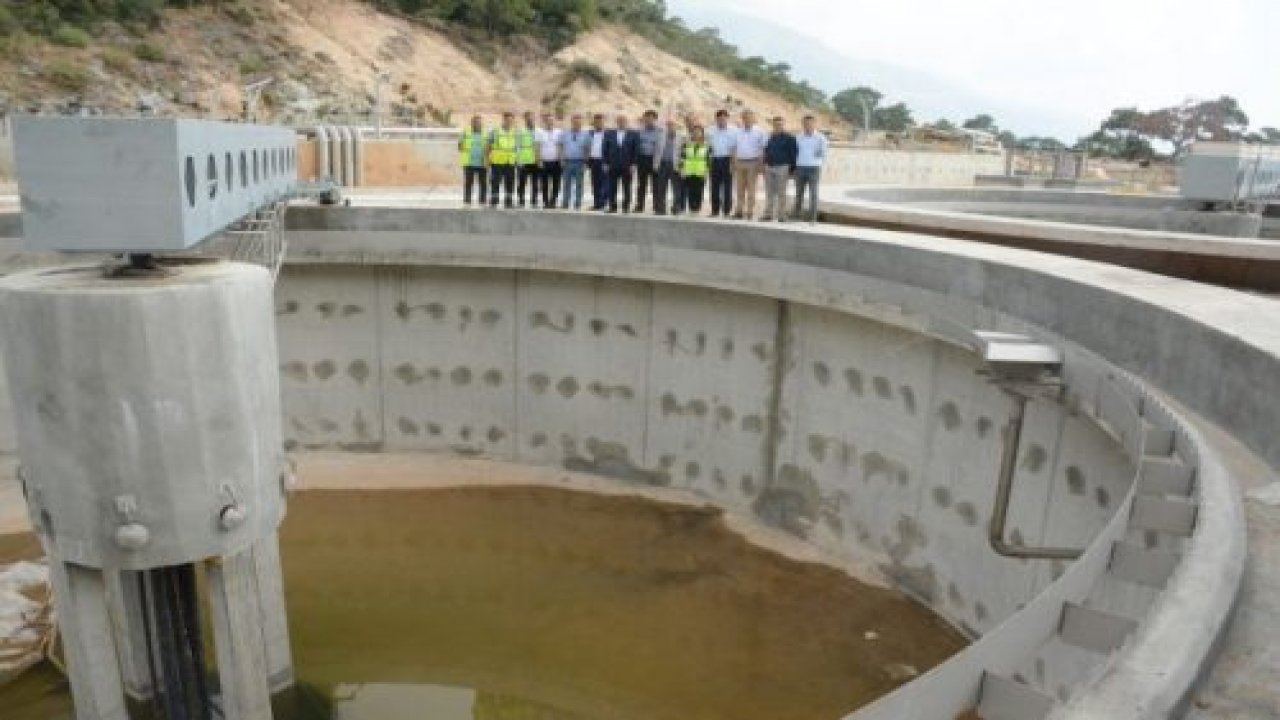Büyükşehir Ölüdeniz Arıtma Tesisi’ni Faaliyete Aldı