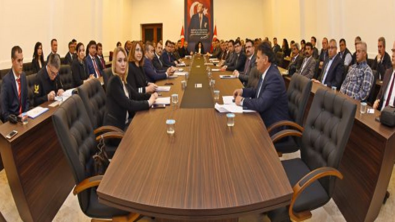 Güvenli Eğitim Değerlendirme Toplantısı Yapıldı