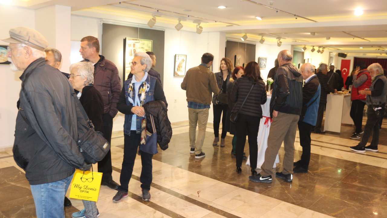 ‘Geçmişin Gölgesi’ resim sergisi açıldı