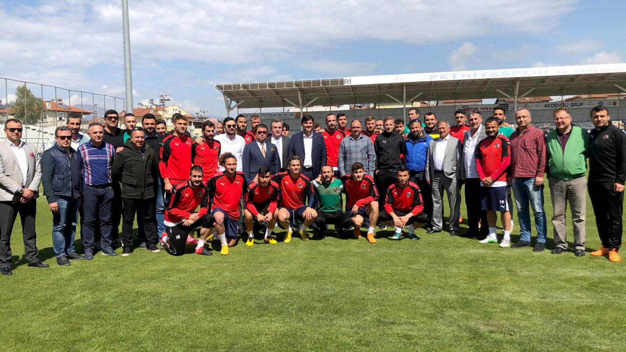 Fethiyespor'a Moral Ziyareti