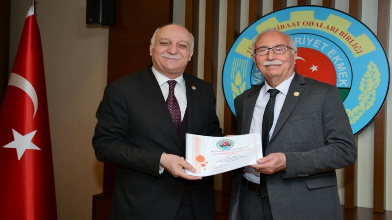 Muğlalı Çiftçilerin Sorunları TZOB’da Masaya Yatırıldı  