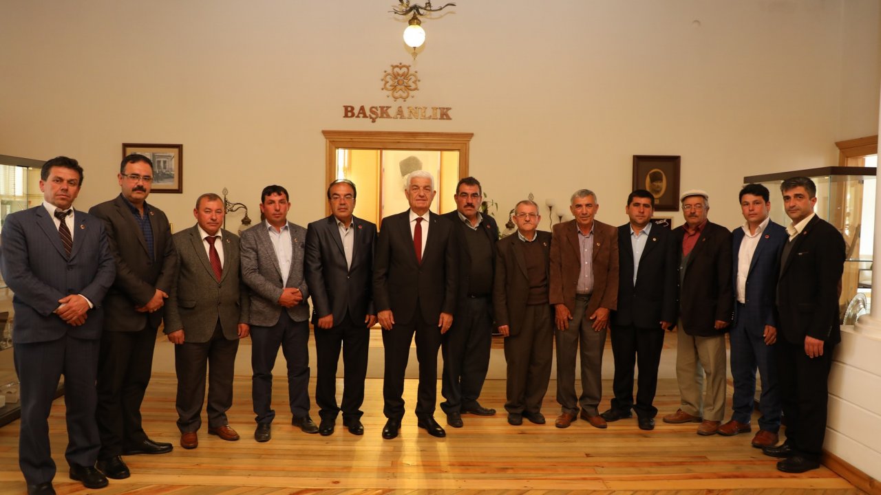 Kavaklıdere Muhtarları’ndan Başkan Gürün’e Ziyaret