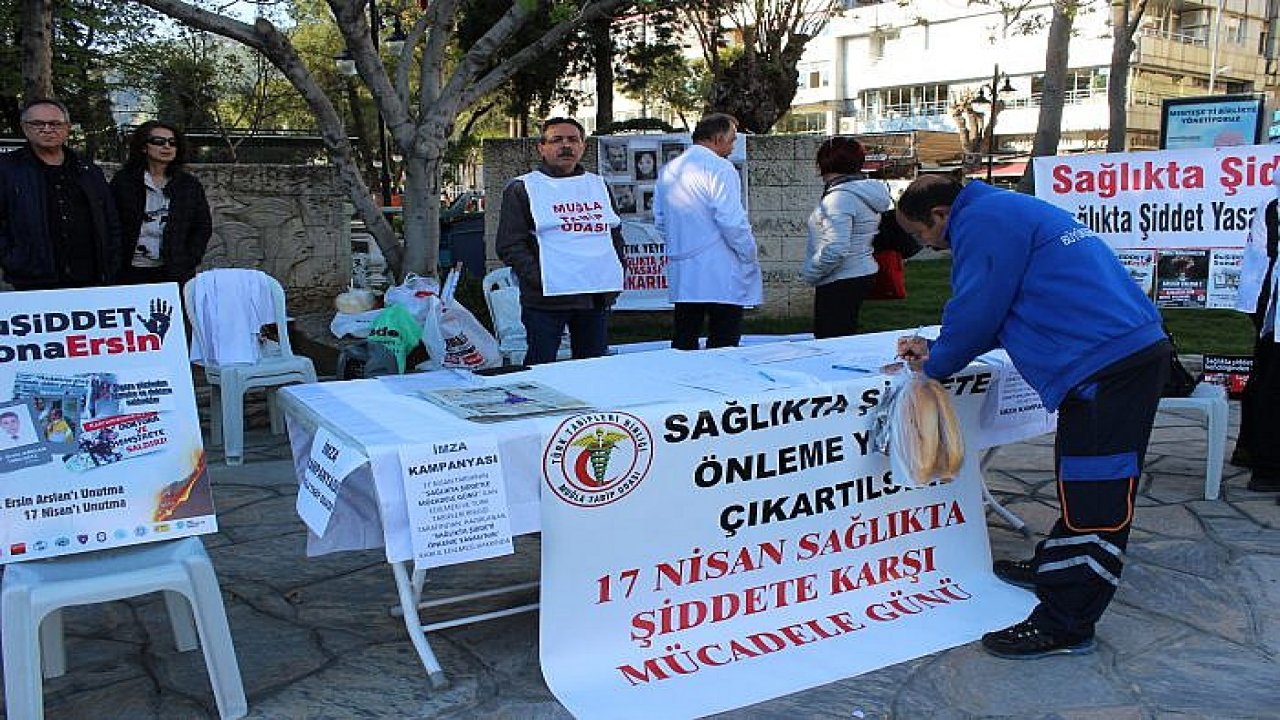 Muğla Tabip Odası’ndan Beyaz Eylem