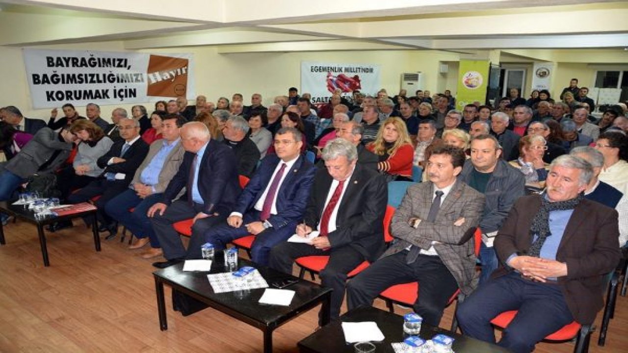 CHP’den Ortaca’da referandum toplantısı