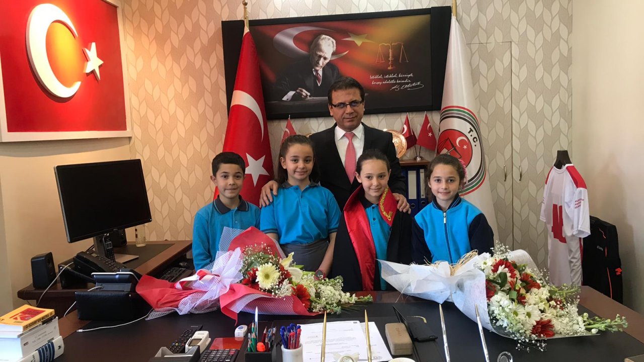 Başsavcı İlyas Yavuz Koltuğunu Miniklere Devretti