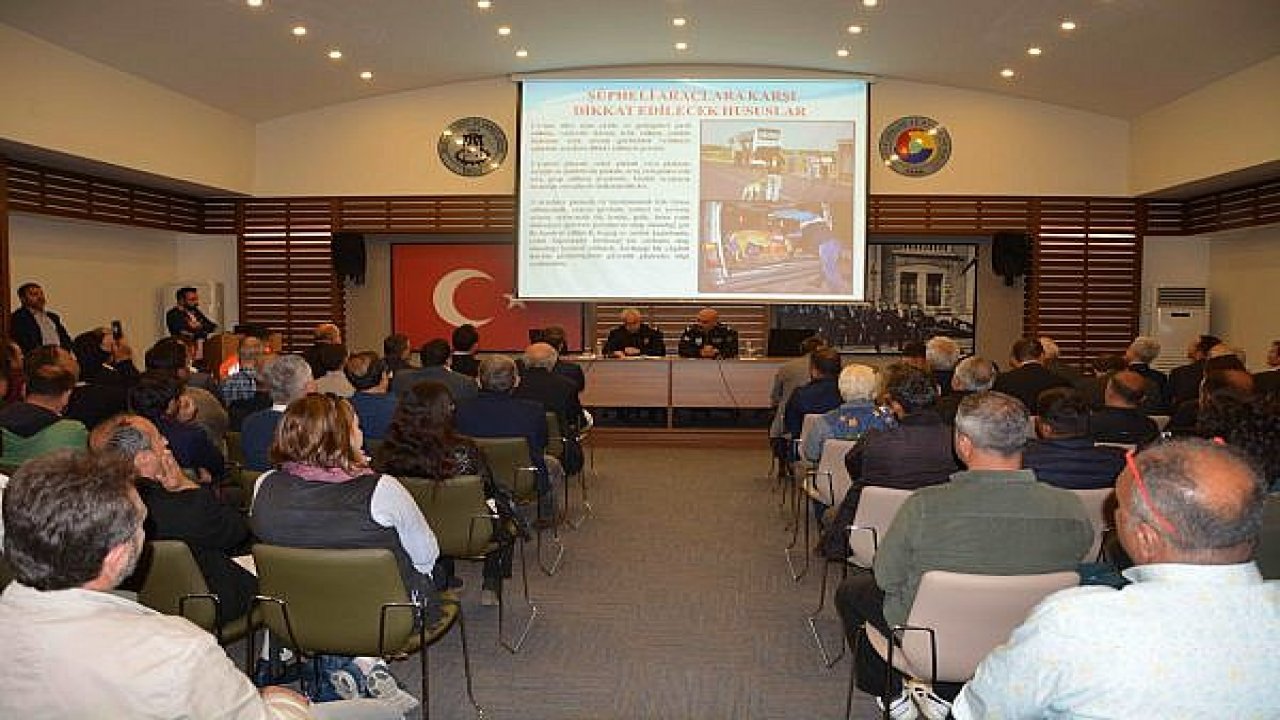 Turizmcilere Güvenlik Semineri