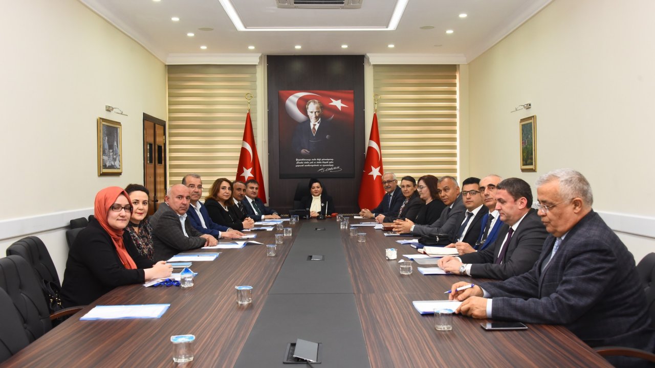 İl İstihdam ve Mesleki Eğitim Kurulu Toplantısı Yapıldı