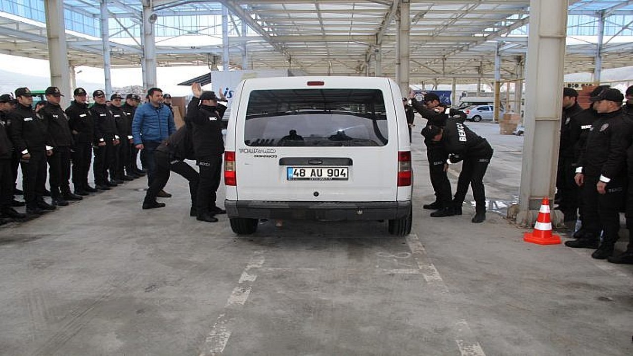 Bekçilere Şüpheli Arama ve Müdahale Eğitimi