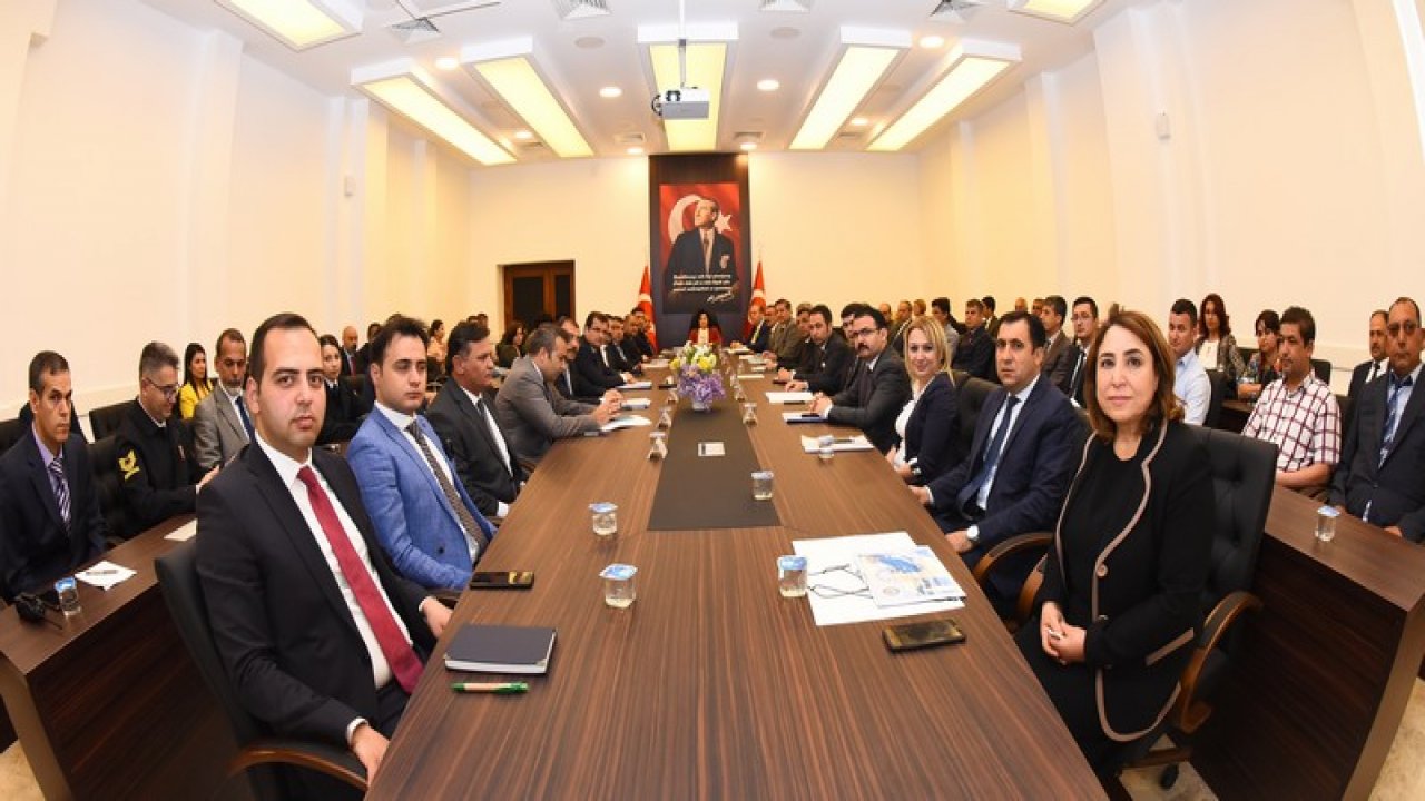 Güvenli Eğitim Değerlendirme Toplantısı Yapıldı