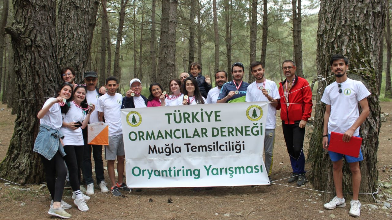 Muğla’da Oryantiring Yarışı
