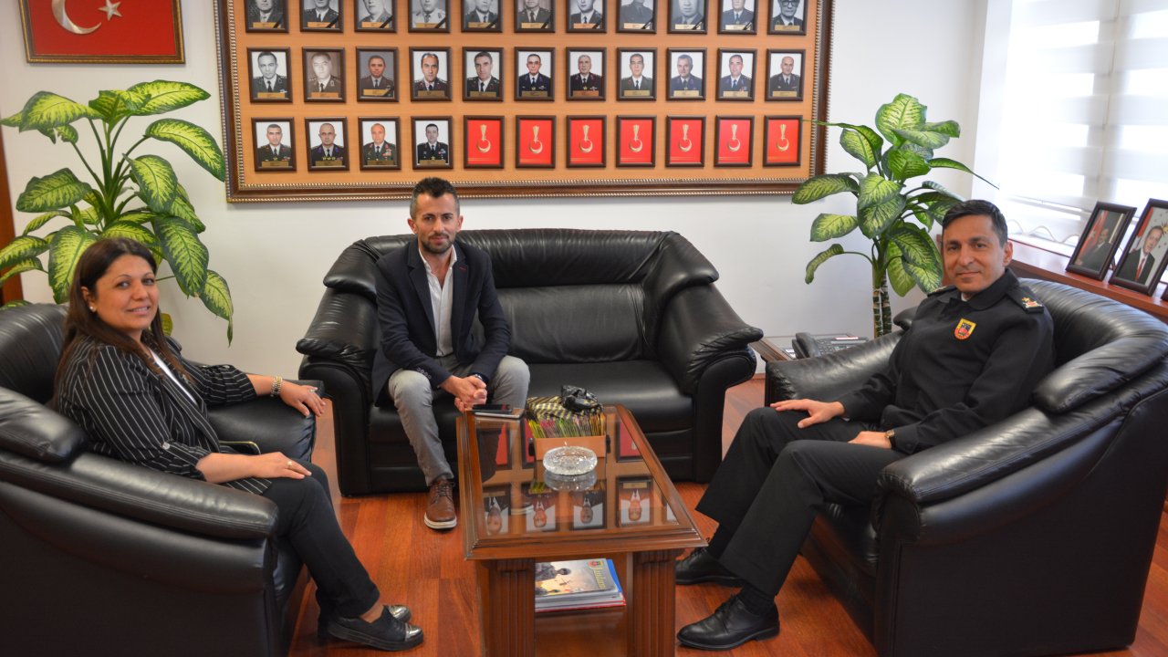 Muğla Gazetesi’nden İl Jandarma Komutanlığı’na Ziyaret
