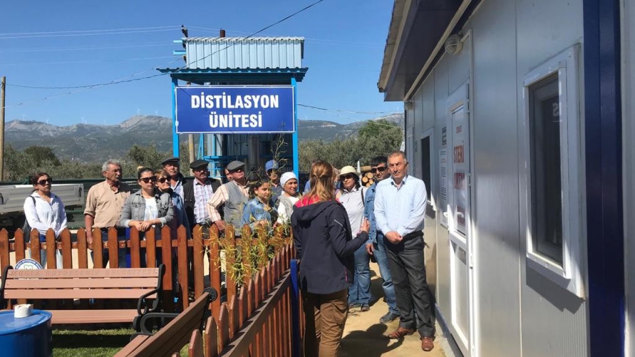 Akçaovalı Vatandaşlar Koku Vadisi Projesini İnceledi