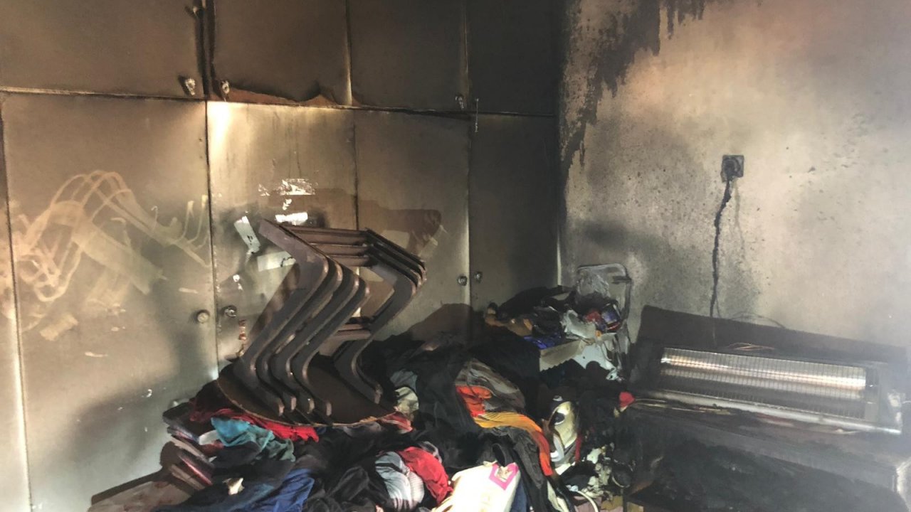 Tarihi Muğla Evlerinde Yangın