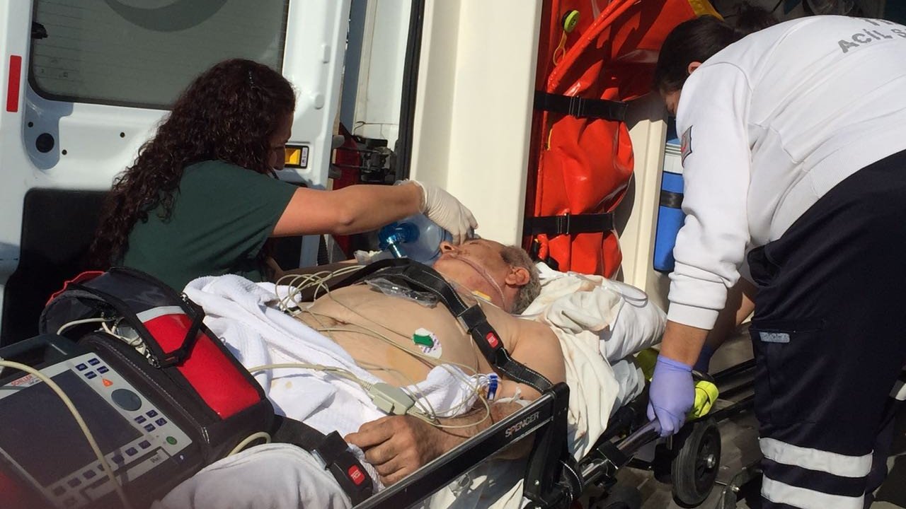 Milas'ta iş kazası; 1 ağır yaralı