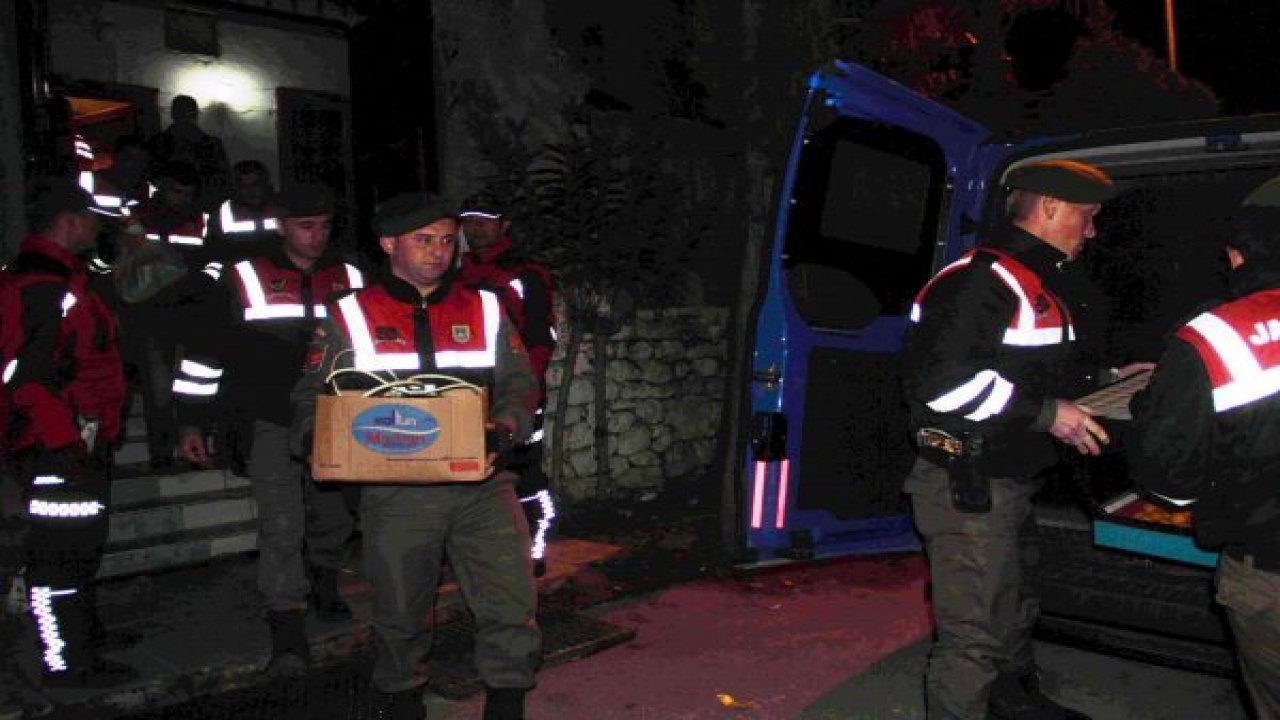 Fethiye ve Ölüdeniz jandarmasından tombala baskını
