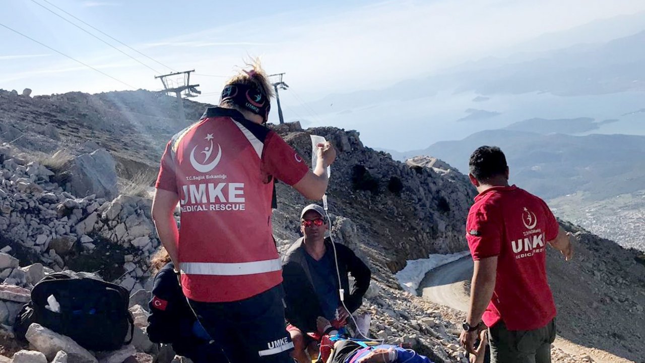 Fethiye'de Yine Paraşüt Kazası: 1 Yaralı  