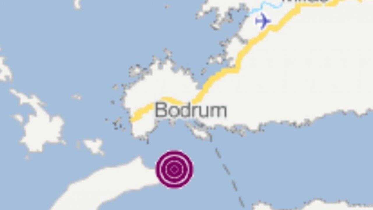  SON DAKİKA- Bodrum'da Peş Peşe Meydana Gelen Depremler Korkuttu
