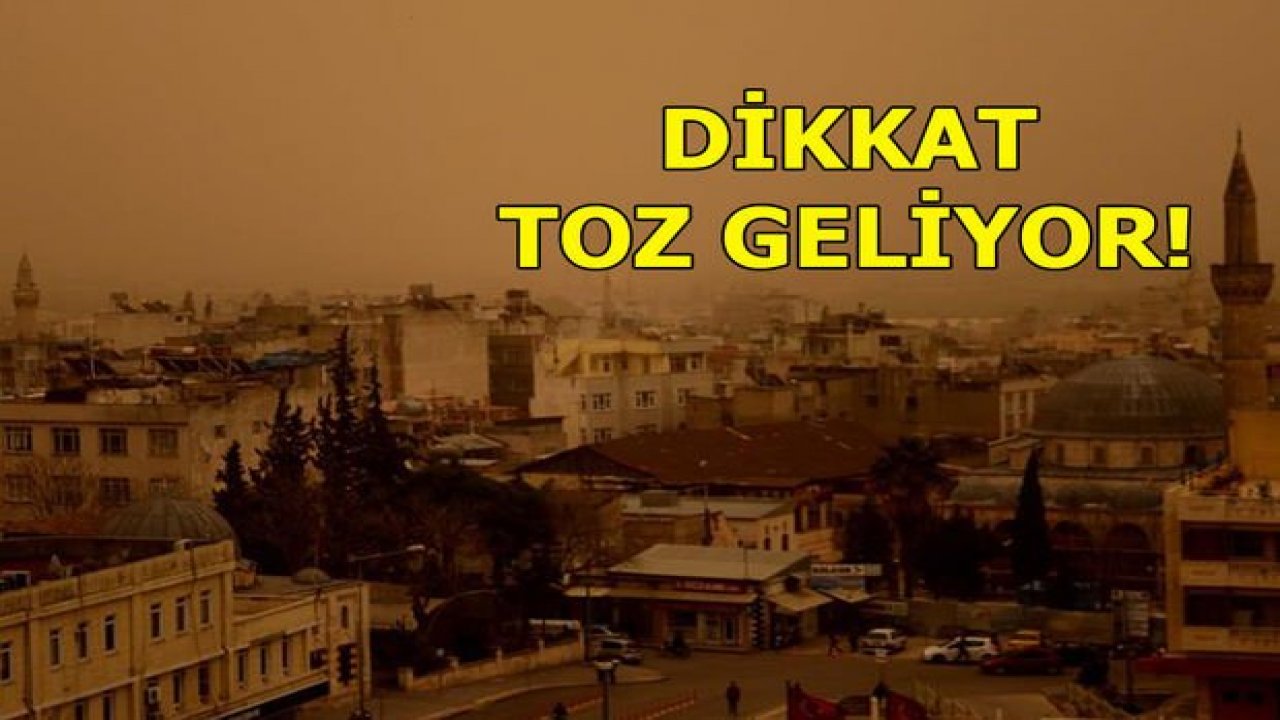 Muğla İçin Meteorolojik Uyarı; İl Genelinde Toz Taşınımı