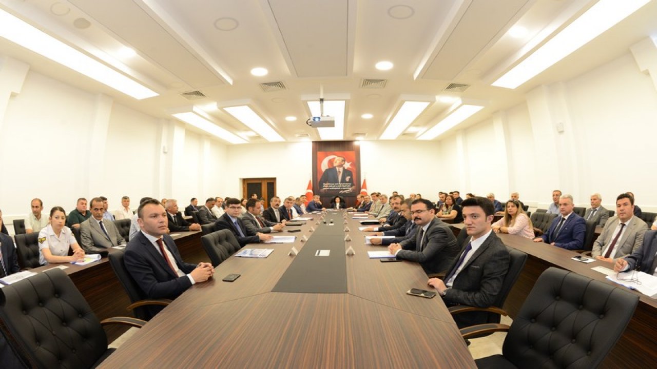 2018-2019 Eğitim-Öğretim Yılı Okul Güvenliği Değerlendirme Toplantısı Yapıldı