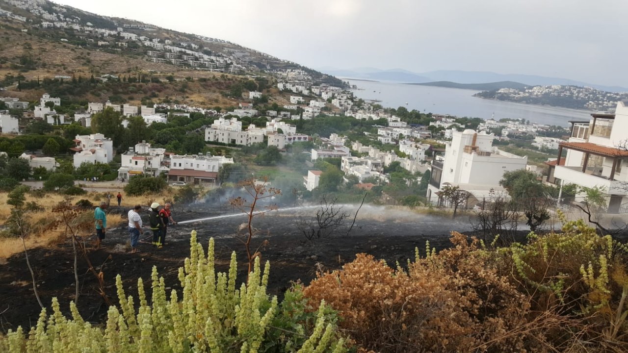 Alevler Sitelere 5 Metre Kala Durduruldu