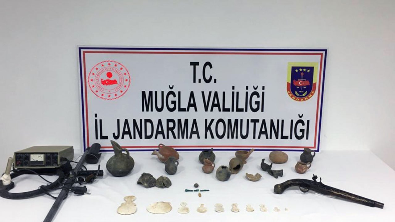 Fethiye’de Tarihi Eser Operasyonu