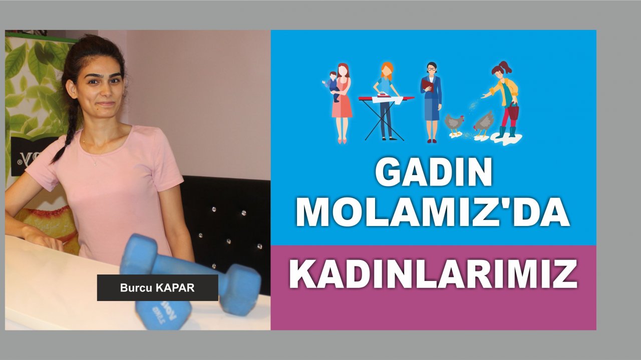 Kadınlara Özel Sağlıklı Yaşam Merkezinde Genç Bir Kadın Girişimci
