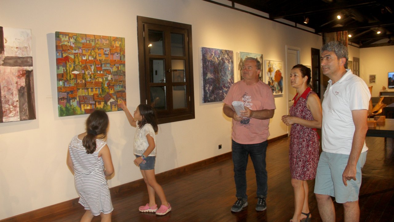 Göcek'te 'Uluslararası Resim ve Heykel Tasarım' Sergisi