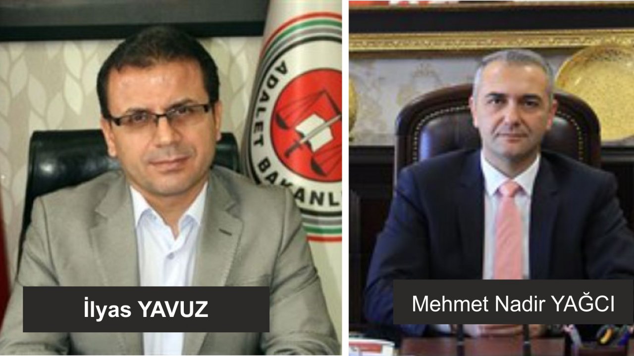 Başsavcı İlyas Yavuz Kayseri BAM Cumhuriyet Başsavcılığı’na,Burdur Cumhuriyet Başsavcısı M.Nadir Yağcı Muğla’ya Atandı