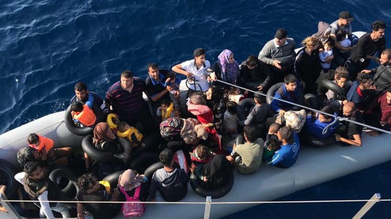 Bodrum'da 51 Göçmen Yakalandı 